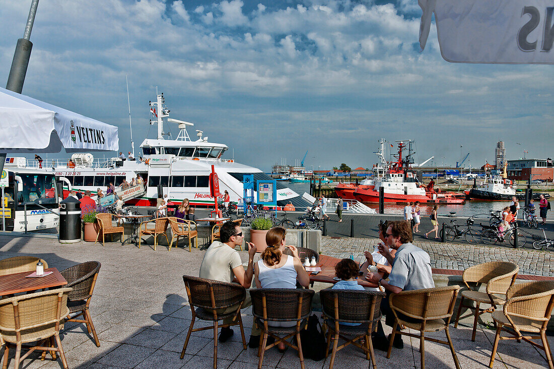 Old Port, Cuxhaven, North Sea, Lower Saxony, Germany