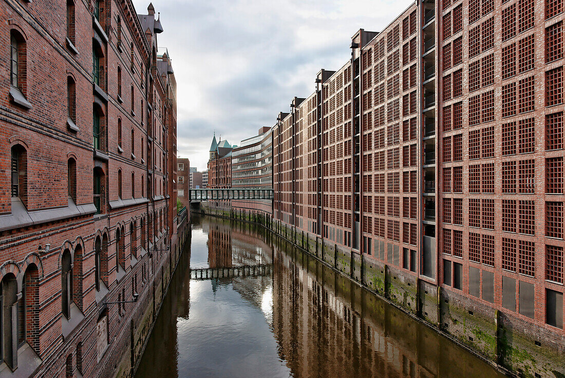 Warehouse District of Hamburg, Speicherstadt, Hamburg, Germany
