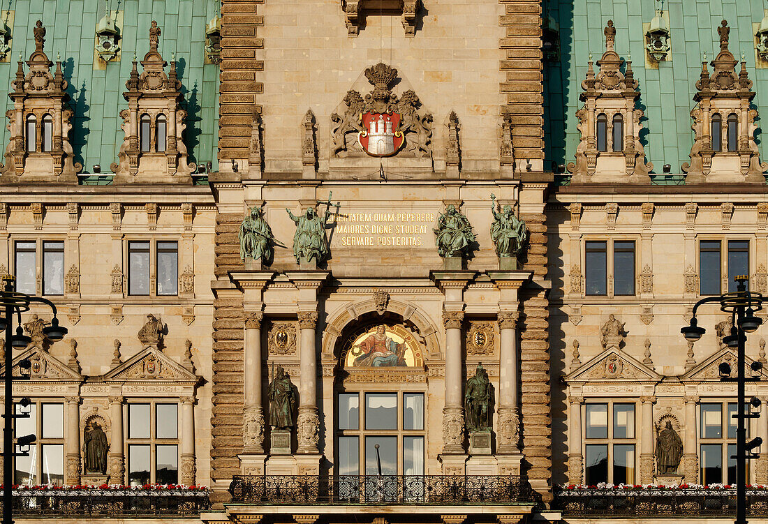Rathaus, Hamburg, Deutschland