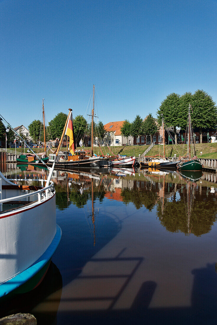 Museum Port, Carolinensiel, East Frisia, Lower Saxony, Germany