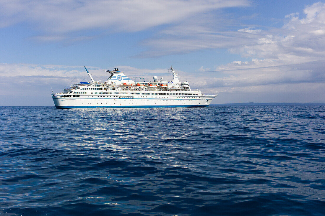 Cruiseship MS Delphin, Aegean Sea, near Greece, Europe