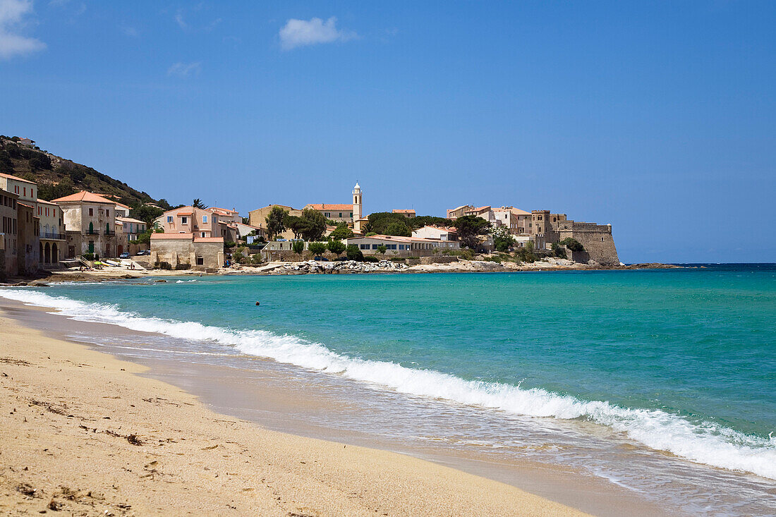 Algajola, North-west coast, Balagne region, Corsica, France, Europe