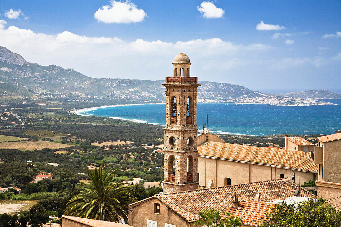 Church Eglise Ste-Marie , Lumio, Corsica, France