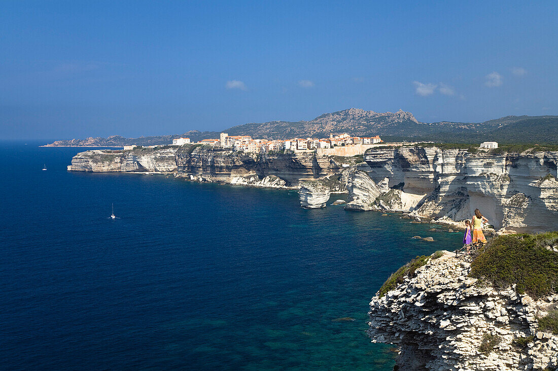 Bonifacio, Südküste, Korsika, Frankreich, Europa, model released