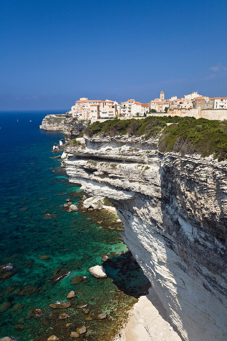 Bonifacio, south coast, Corsica, France, Europe