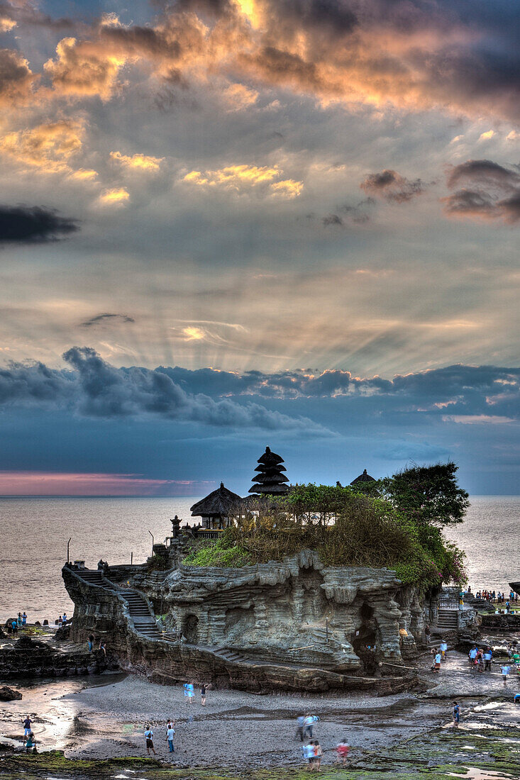 Meerestempel Pura Tanah Lot, Bali, Indonesien