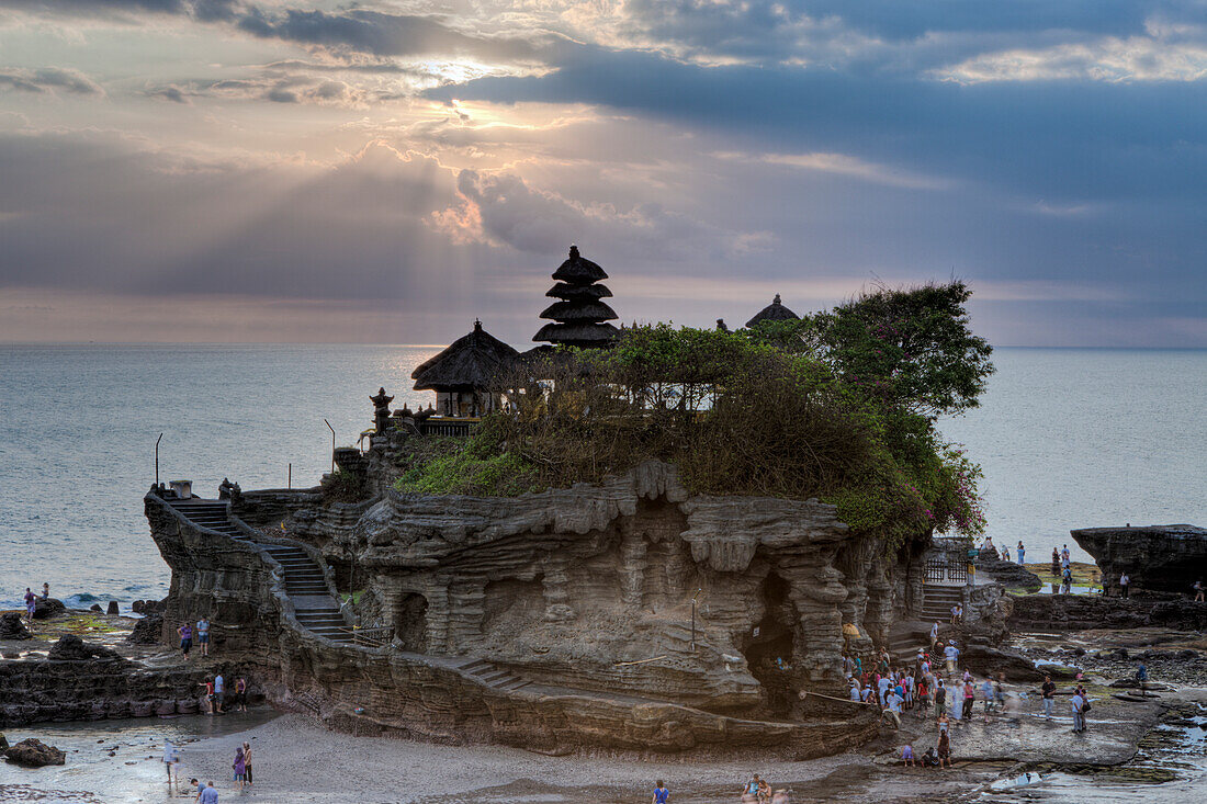 Meerestempel Pura Tanah Lot, Bali, Indonesien