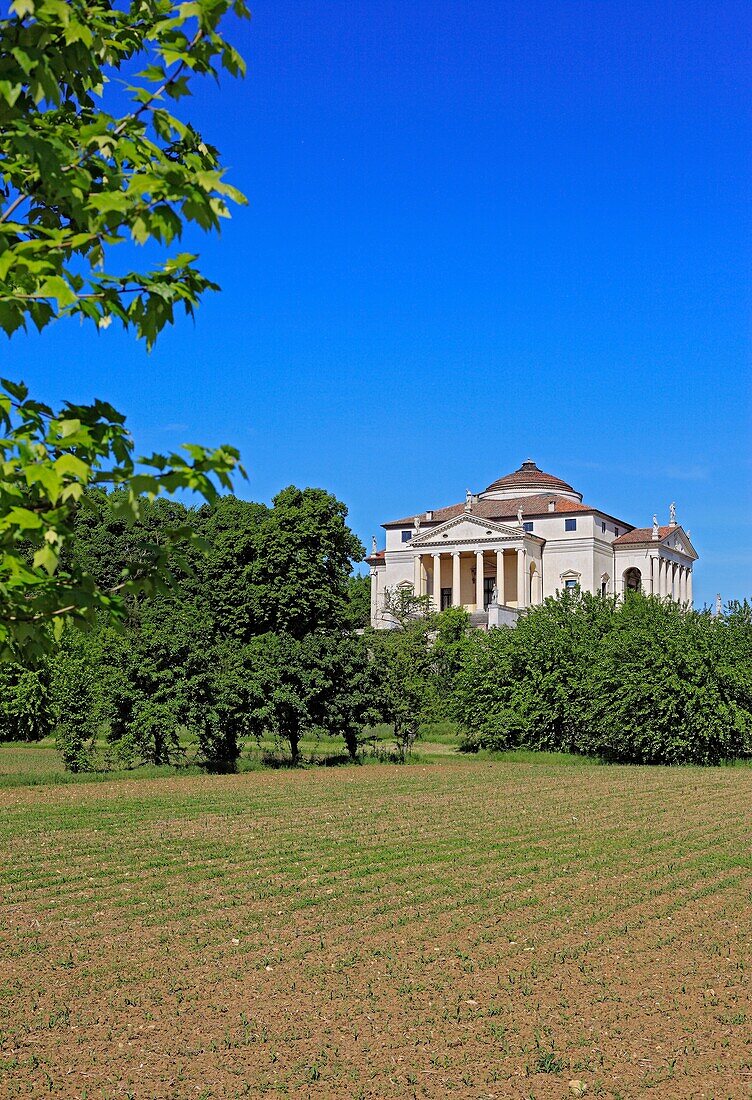 Villa CapraLa Rotonda,  Villa Almerico-Capra by Andrea Palladio, UNESCO World Heritage Site, near Vicenza, Veneto, Italy