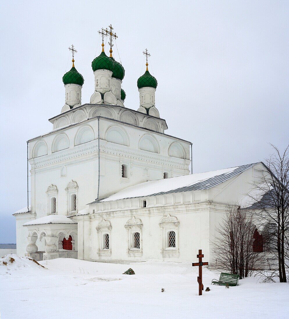 Church of the Epifany 17 cent, Mstera, Vladimir region, Russia