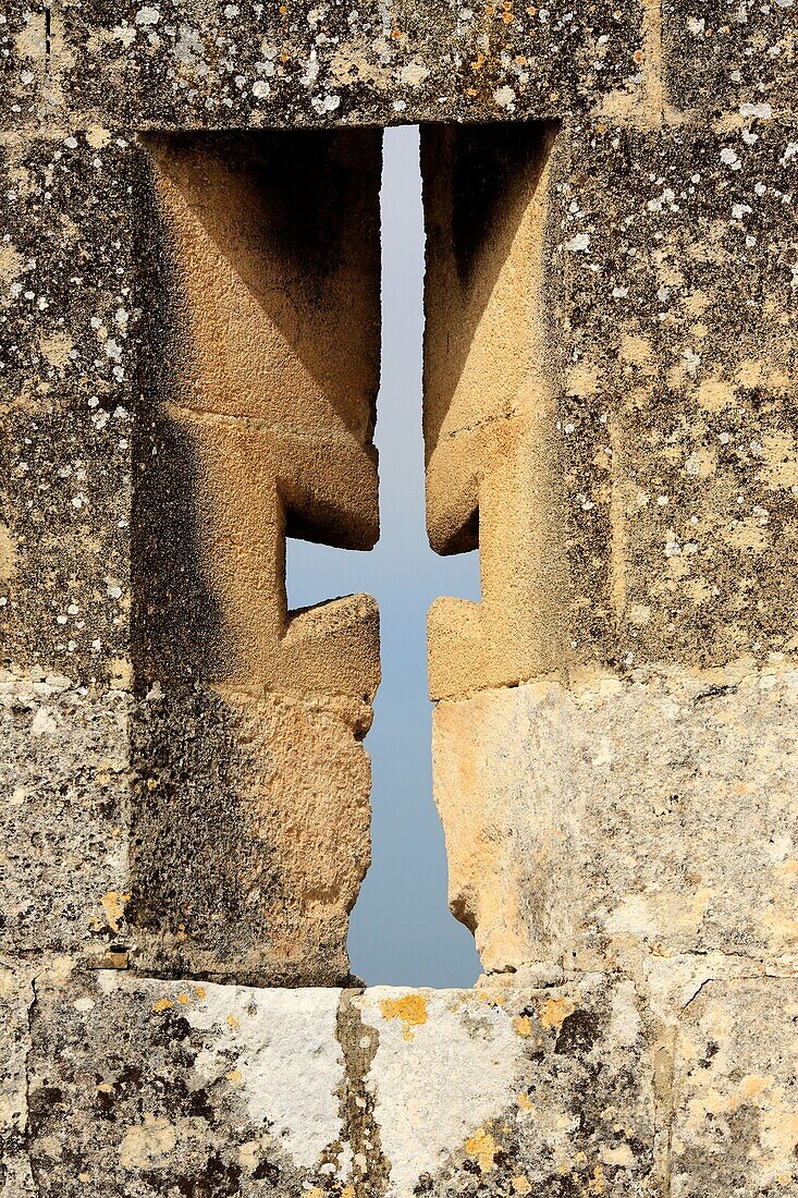 Pons de l'Orme tower, Montmajour abbey, near Arles, Provence, France