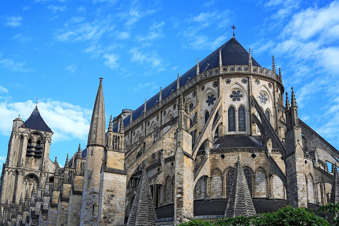 Saint-Etienne Cathedral 1195-1270, UNESCO World Heritage Site, Bourges, France