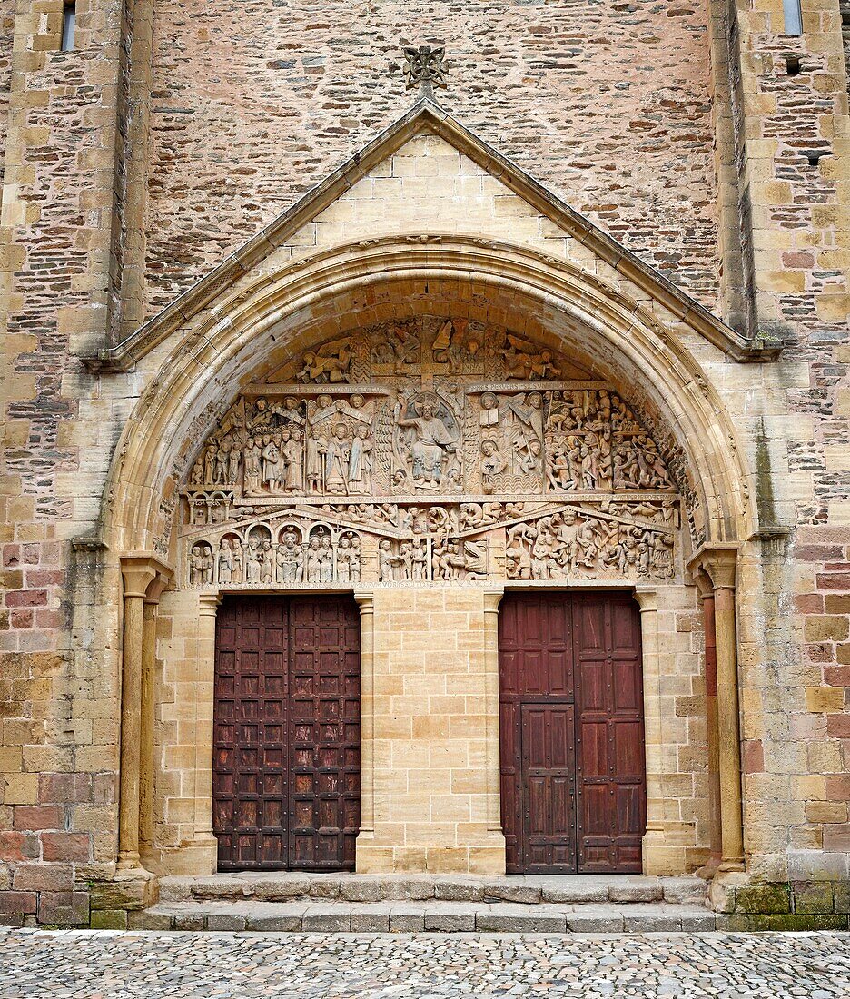 Sainte-Foy abbey-church 1124, Conques, France