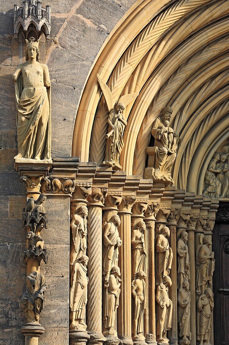 Cathedral 1237, Bamberg, UNESCO World Heritage site, Bavaria Upper Franconia, Germany