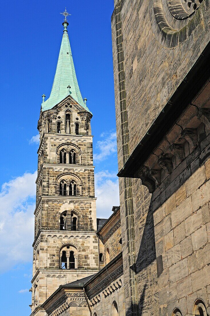 Cathedral 1237, Bamberg, UNESCO World Heritage site, Bavaria Upper Franconia, Germany