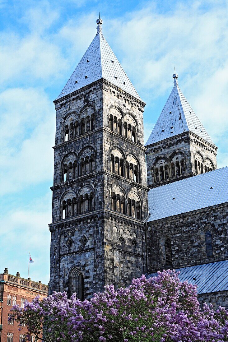 Romanesque cathedral, Lund, Scania, Sweden