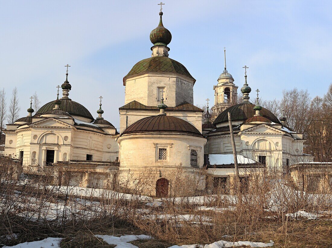 Church of Nativity of Holy Virgin 18 century, Staritsa, Tver region, Russia