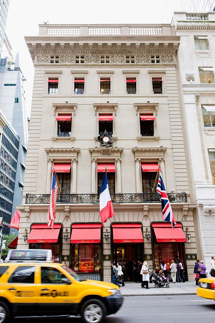 Cartier's Building, 5th Avenue, Manhattan, New York City, USA