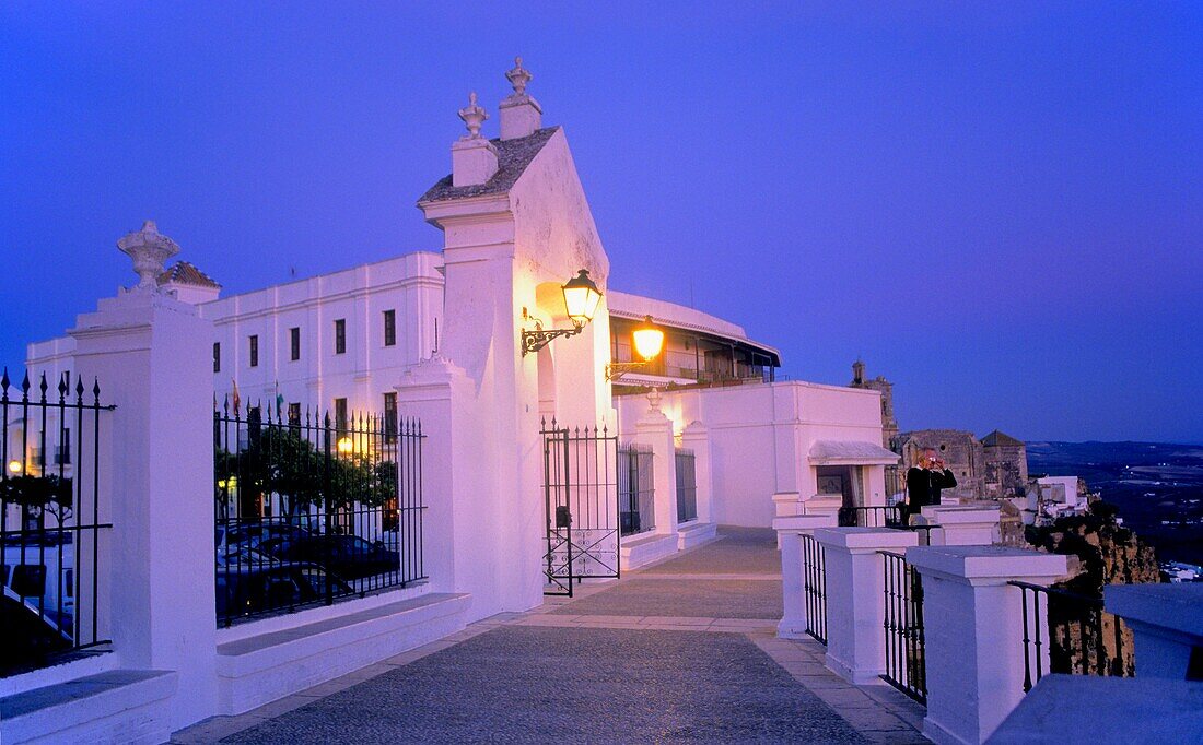 Balcony of Arcos Pueblos Blancoswhite towns', Cadiz province, Andalucia, Spain