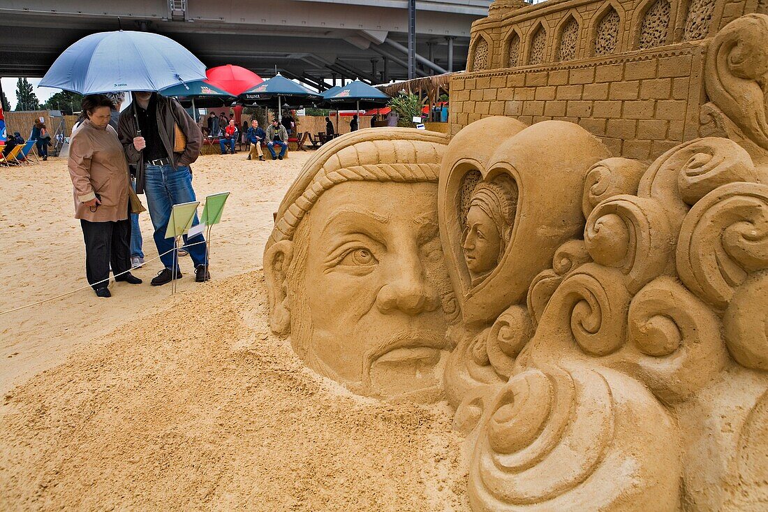 Sandsation International festival of sand sculptures Berlin Germany