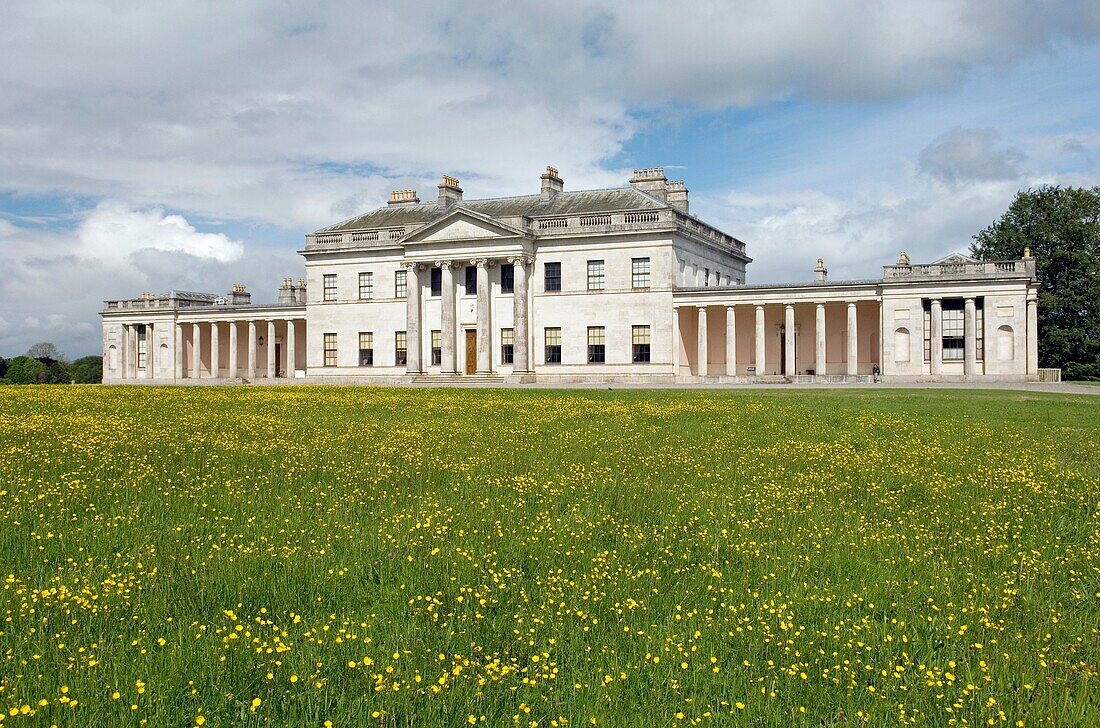 Castle Coole, neo-classical home of the Earls of Belmore Near Enniskillen, County Fermanagh, N Ireland