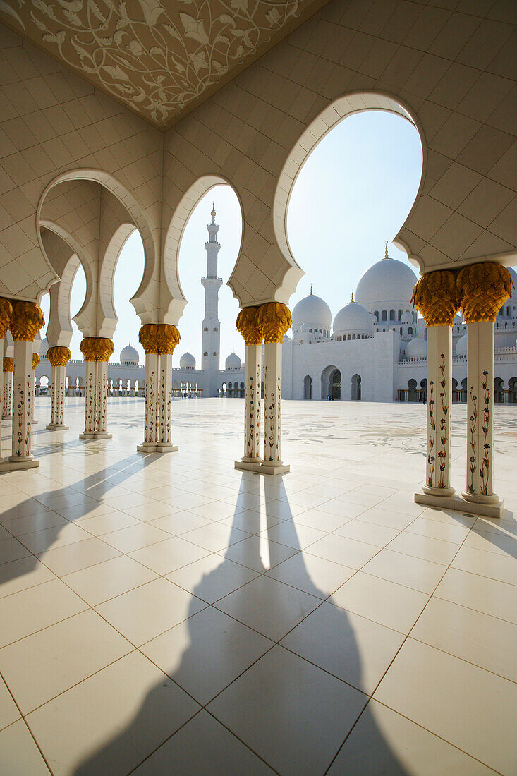 Sheikh Zayed Grand Mosque, Abu Dhabi, United Arab Emirates, UAE