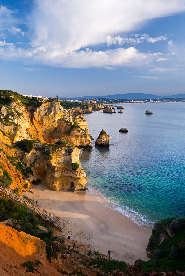 View over Praia do Camilo, Lagos - near, Algarve, Portugal