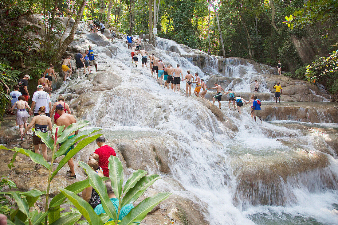 Dunns River Falls, Ocho Rios, Jamaica, Caribbean