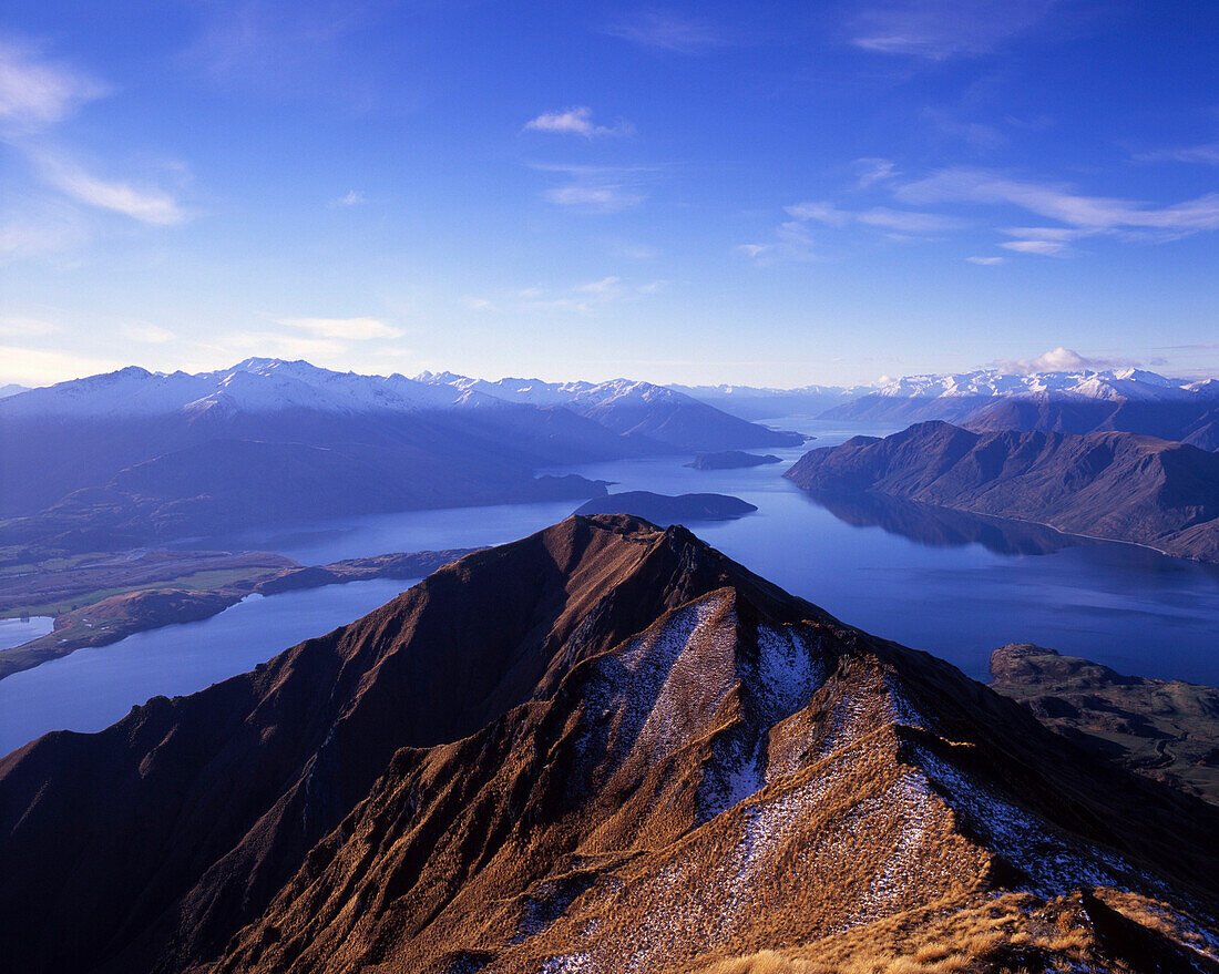 Lake Wanaka from Mount Roy, Wanaka, South Island, New Zealand