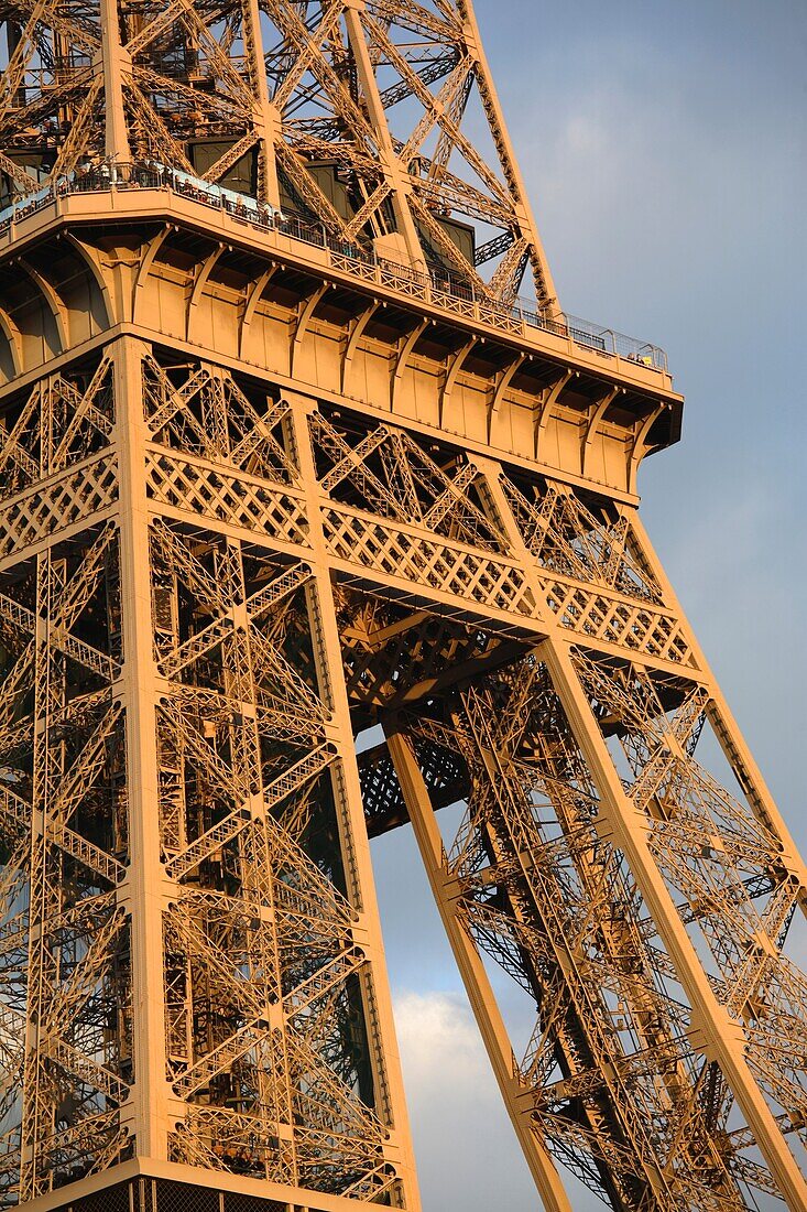 Detail of the Eiffel Tower, Paris, France