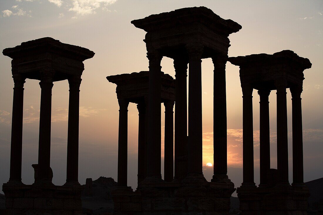 Tetrapylon Arch, Palmyra, Syria