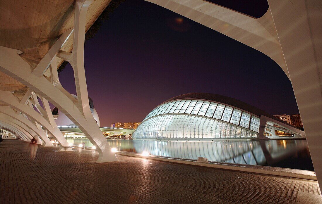 The Hemisferic, City of Arts and Sciences, Valencia, Spain
