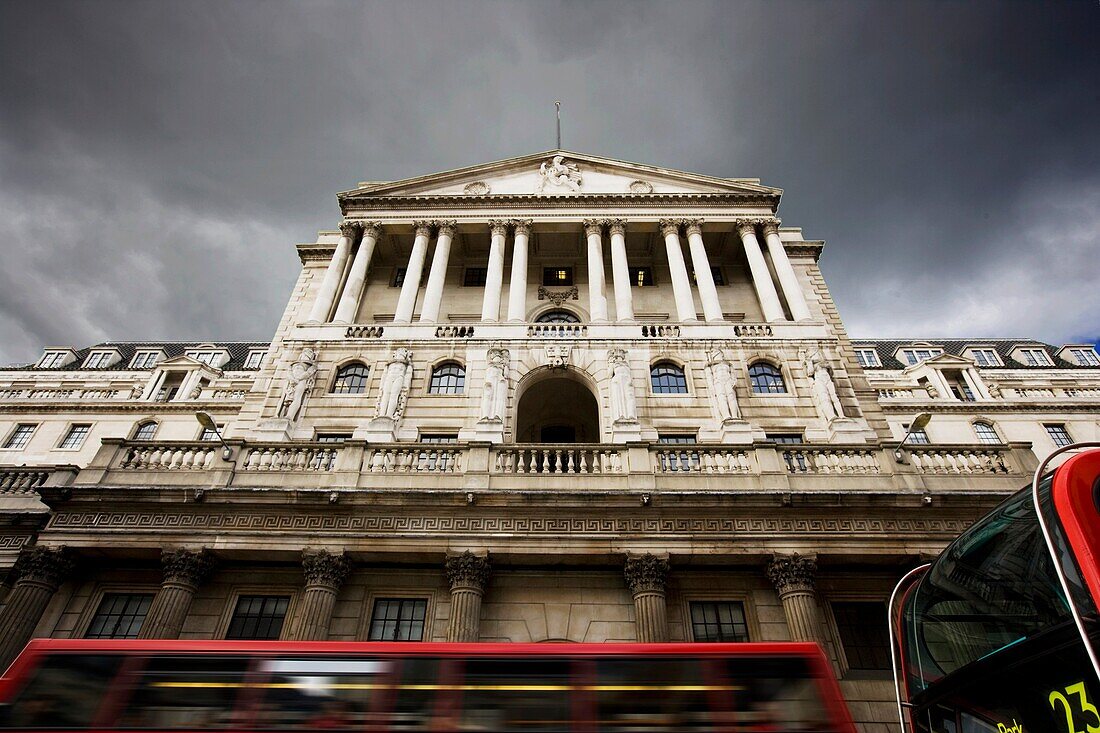 Bank of England, City of London, England.