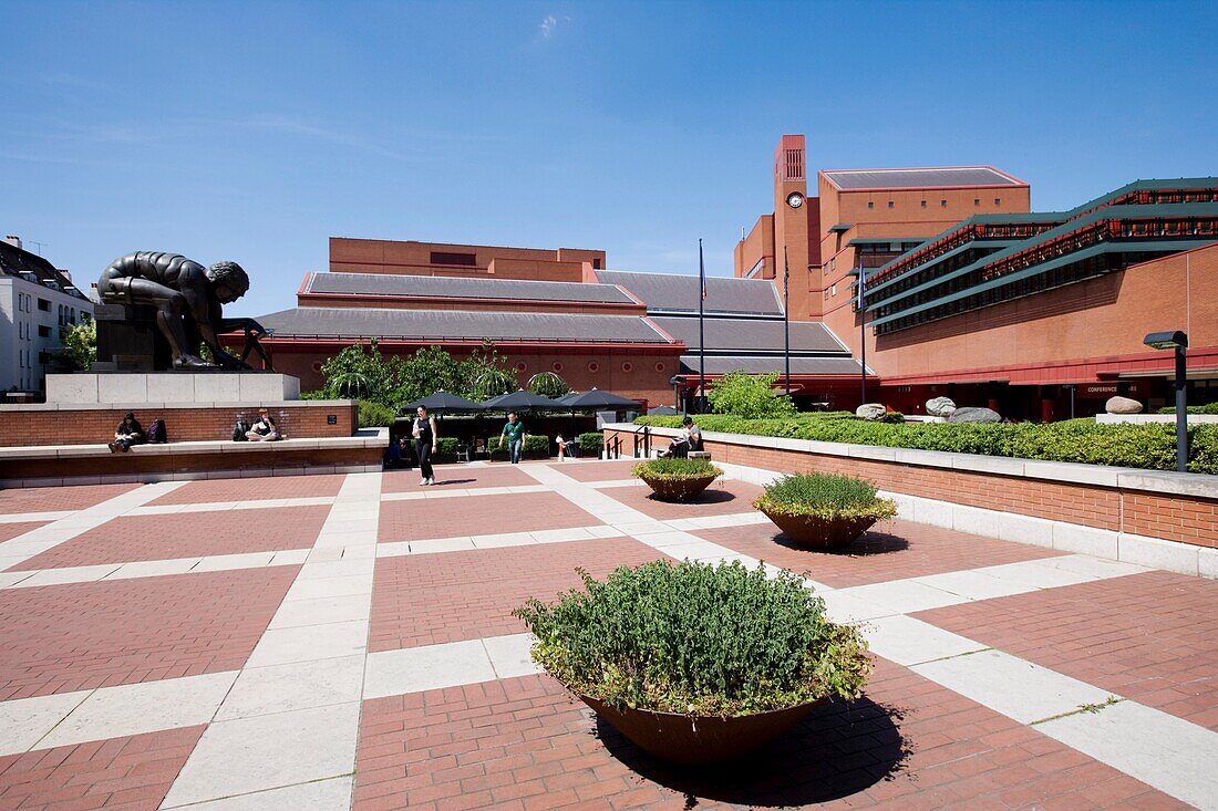 British Library, St. Pancras, London, England