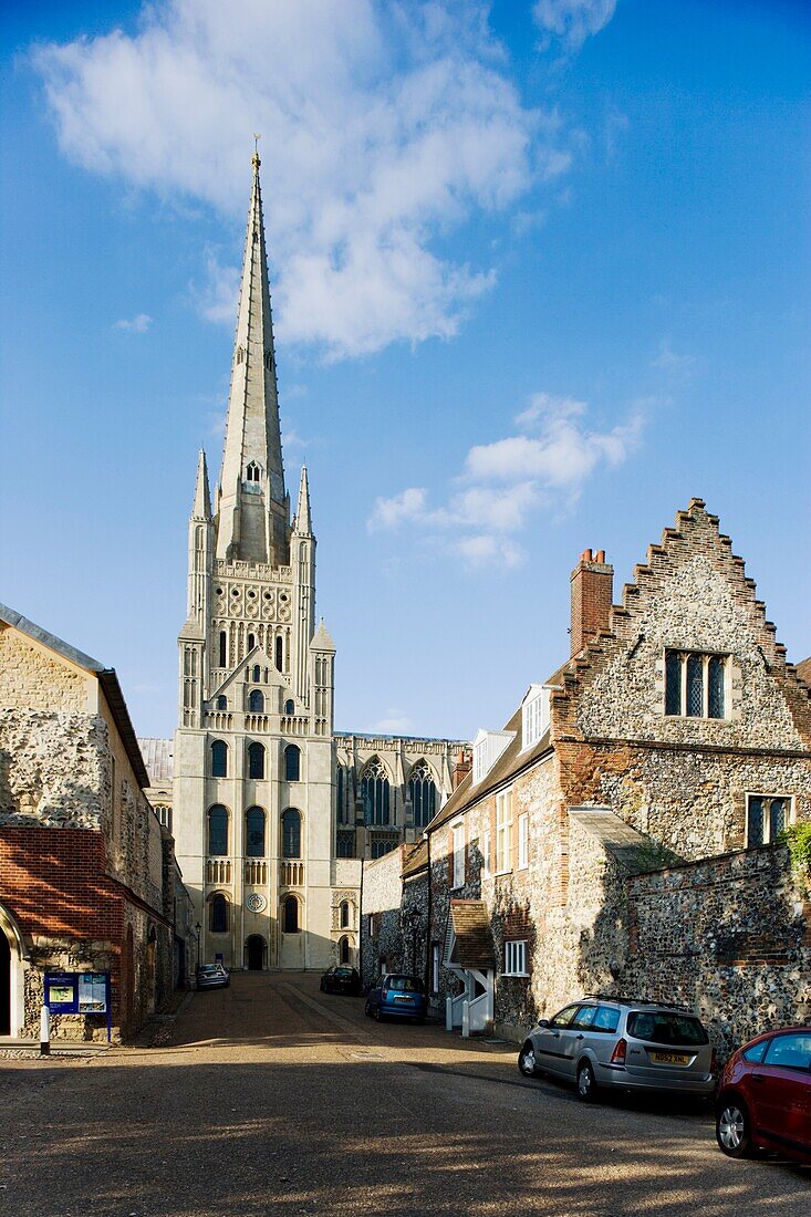 Norwich Cathedral, Norwich, Norfolk, England.
