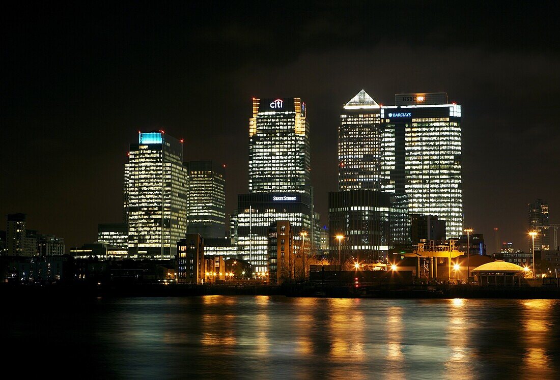 Canary Wharf, London, England.