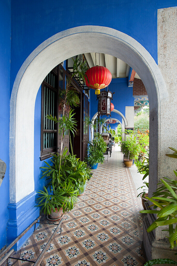 Die historische Cheong Fatt Tze Mansion, Georgetown, Penang, Malaysia, Asien