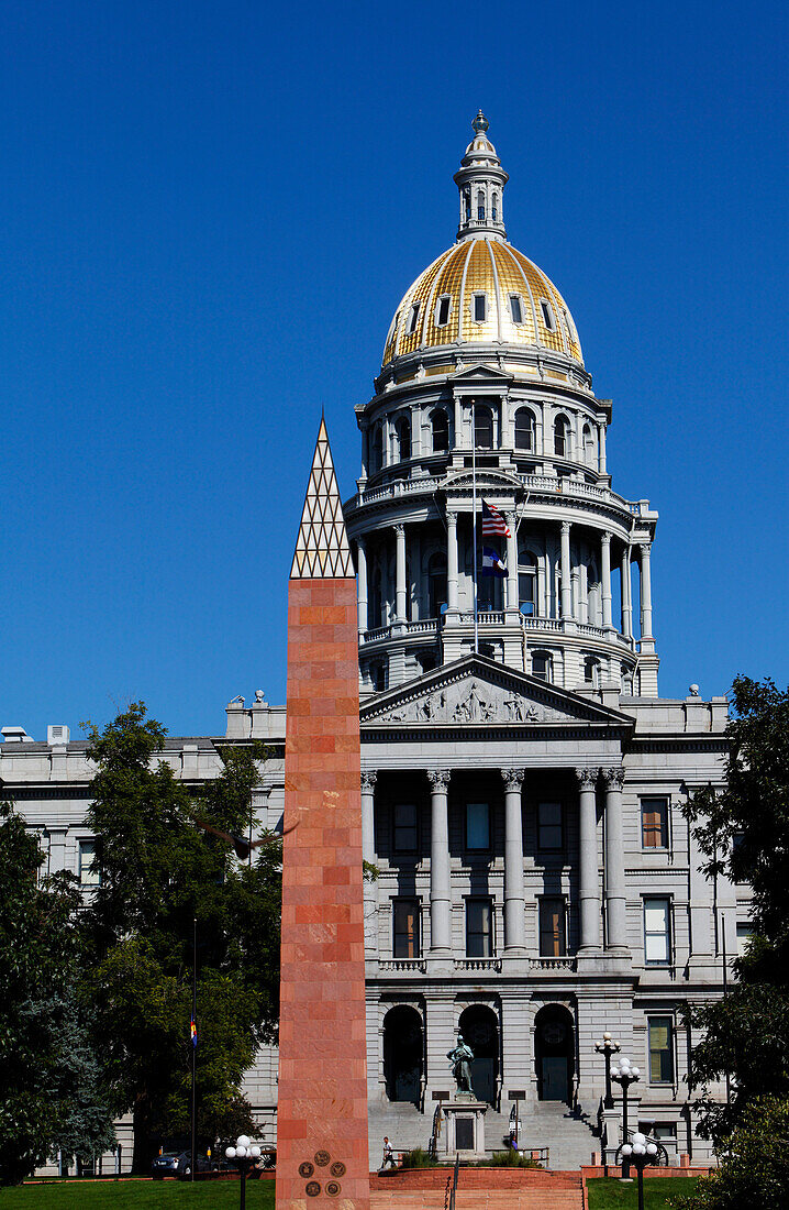 State Capitol, Architekt  Elijah E. Myers, 200 East Colfax Avenue, Denver, Colorado, USA, Nordamerika, Amerika