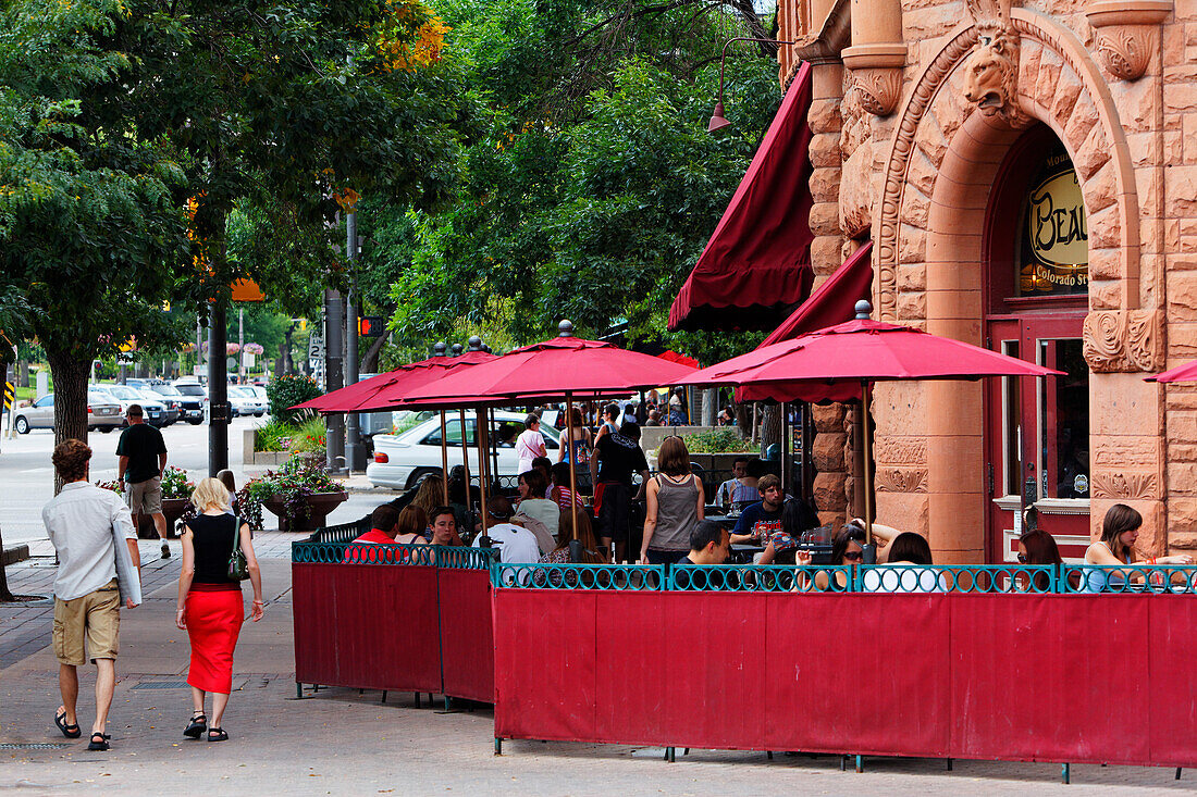 Altstadt Fort Collins, Colorado, USA, Nordamerika, Amerika