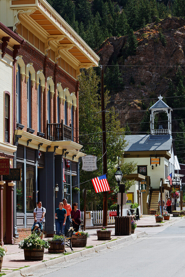 Georgetown, 6th Street, Colorado, USA, North America, America