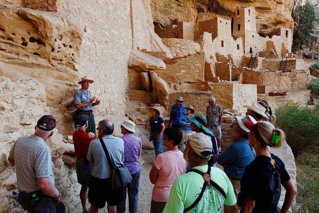 Cliff Palace im Mesa Verde National Park, Colordao, USA, Nordamerika, Amerika