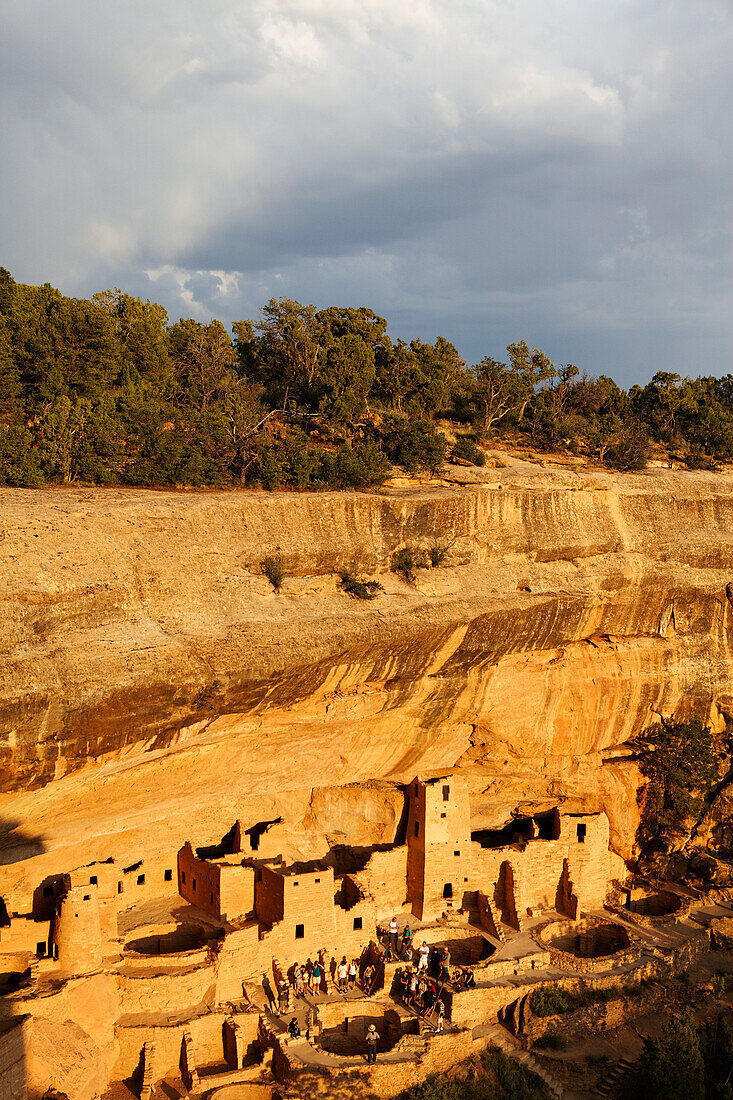 Cliff Palace at Mesa Verde National Park, Colorado, USA, North America, America