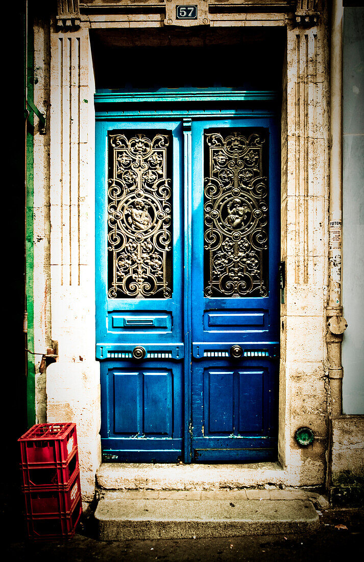 Ornate Doors, Paris, France