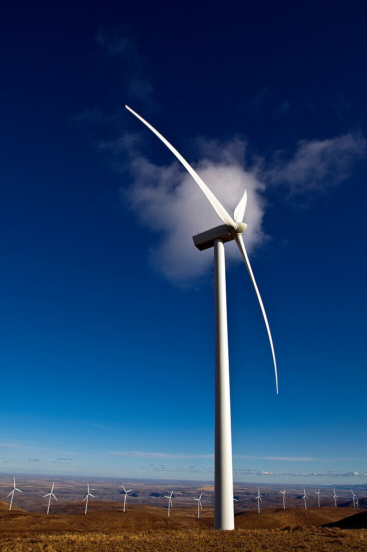Wind Turbine, Ellensburg, WA, US