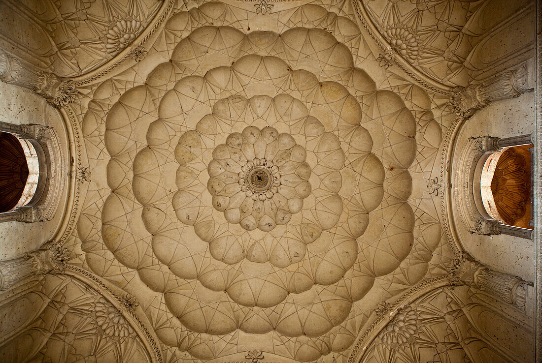 Dome Interior of Safdarjangs Tomb, New Delhi, India