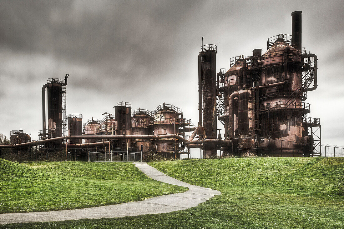 Park Factory, Gas Works Park, Seattle, WA, U.S.