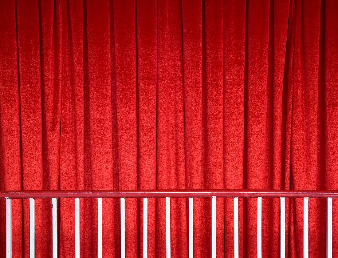 Red Curtains, Ho Chi Mingh City, Vietnam