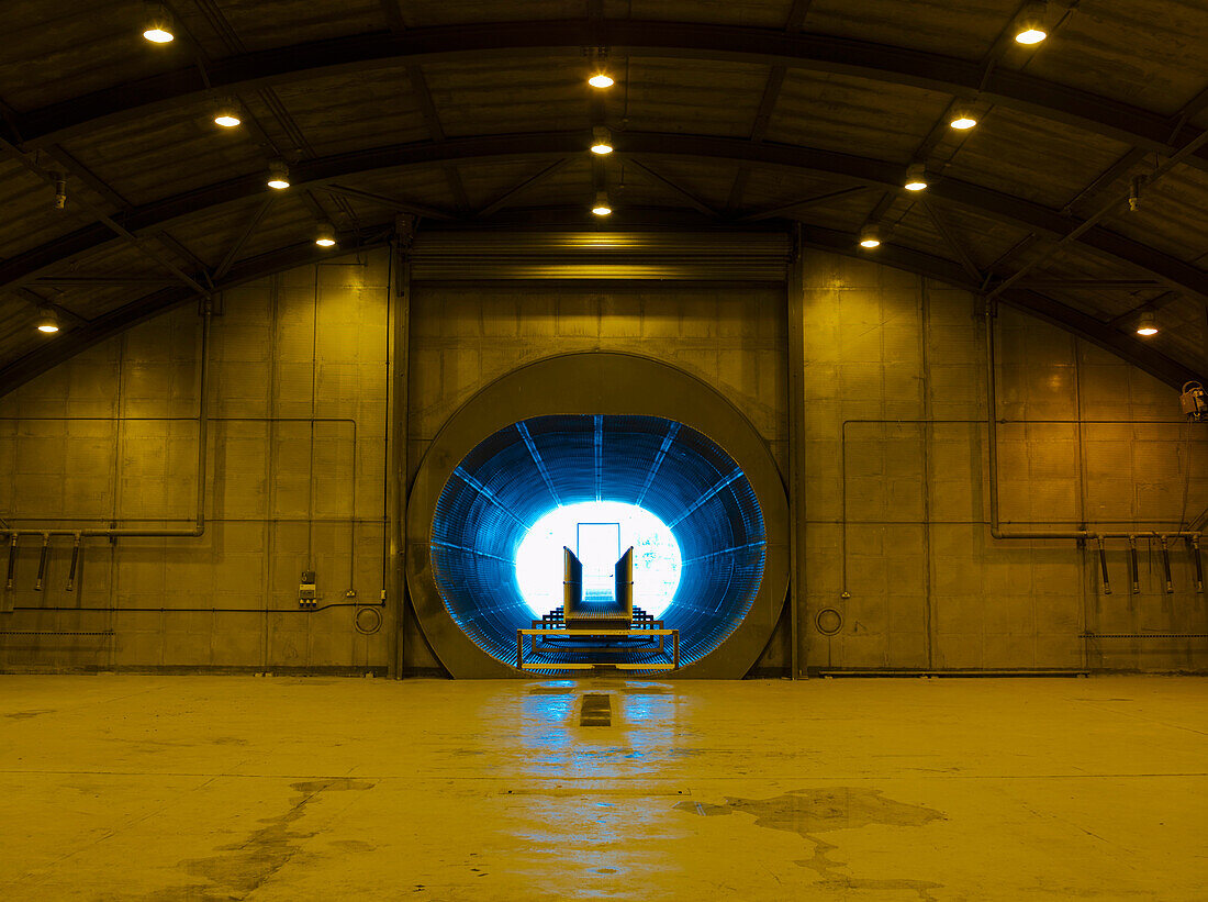 Jet Engine Testing Tunnel, UK, Suffolk, Woodbridge