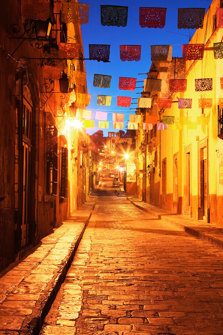 Decorated Streets, San Miguel de Allende, Guanajuato, Mexico