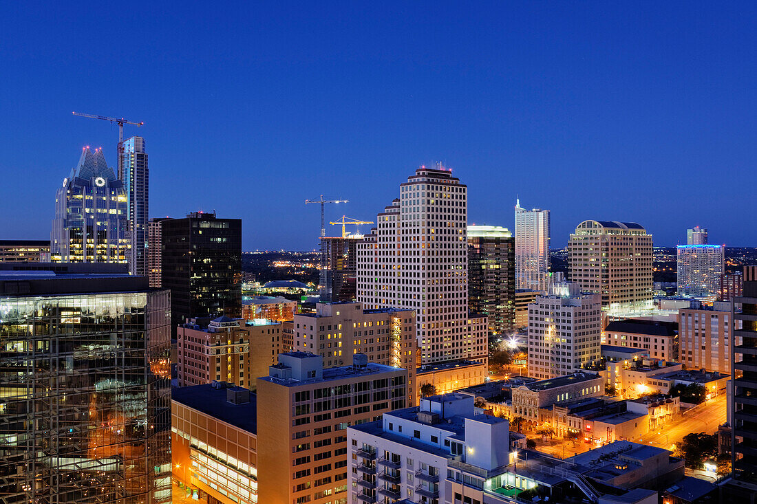 City Skyline, Austin, Texas, USA