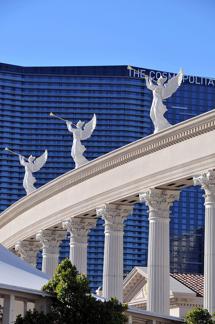 Cosmopolitan Hotel at Cesars Palace Hotel on the Strip, Las Vegas, Nevada, USA, America